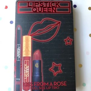 LIPSTICK QUEEN KISS FROM A ROSE 3 PC. SET NIB!!